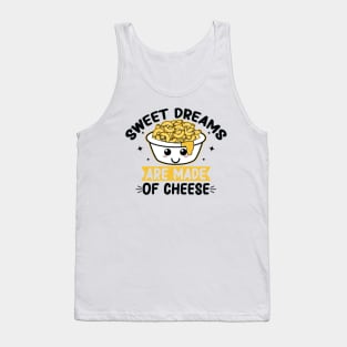 kawaii mac and cheese Fun quote Tank Top